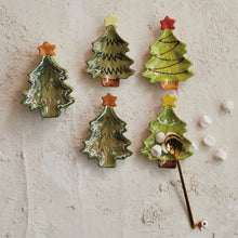 Load image into Gallery viewer, Hand Painted Stoneware Tree Dish
