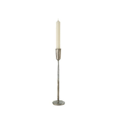 Load image into Gallery viewer, Luna Forged Candlestick - Silver
