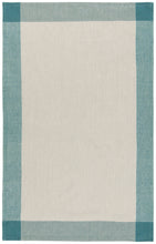Load image into Gallery viewer, Tea Towel Array Stripe - Lagoon
