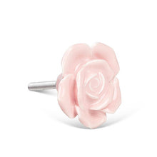 Load image into Gallery viewer, Rosette Knob - Pink
