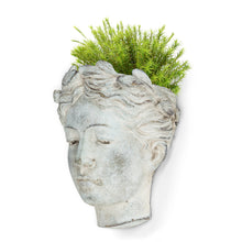 Load image into Gallery viewer, Woman Head Wall Planter
