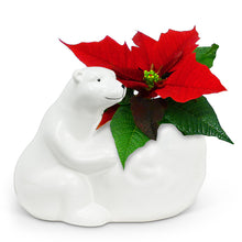 Load image into Gallery viewer, Polar Bear Planter
