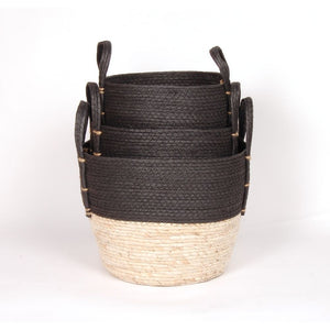 Black Natural Basket