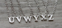 Load image into Gallery viewer, Floating Letter Necklace - Gold
