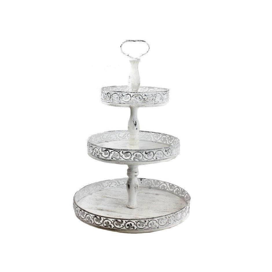 3 Tier Tray - White *In Store Pick Up Only*