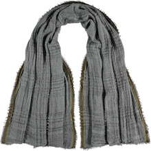 Load image into Gallery viewer, Open Weaves Scarf - Mid Grey

