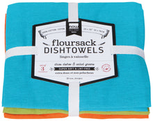 Load image into Gallery viewer, Tea Towel Floursack - Cactus/ Bali/ Crush
