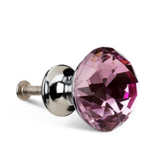 Load image into Gallery viewer, Crystal Knob Pink - Large
