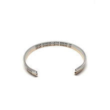 Load image into Gallery viewer, Dear Stress, Let&#39;s Break Up Bangle - Stainless Steel
