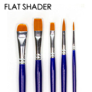 Deco Art Brushes - Basic with Flat Shaders Set