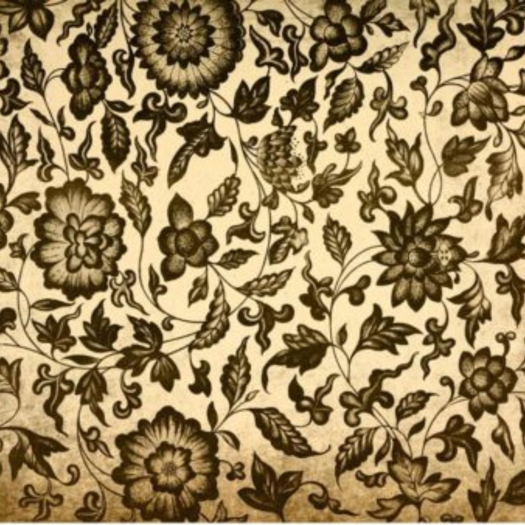Decoupage Paper - Grungy Floral