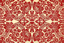 Load image into Gallery viewer, Decoupage Paper - Red Damask
