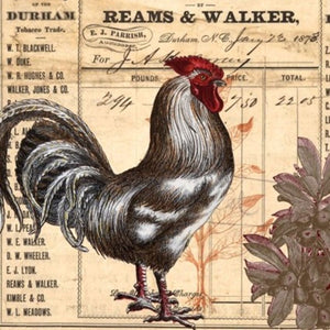 Decoupage Paper - Red Rooster