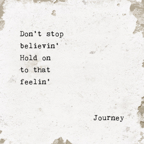 Don't Stop Believin' - Little Gem