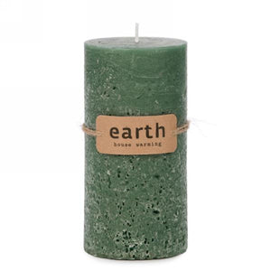 Earth House Warming Candle - Green