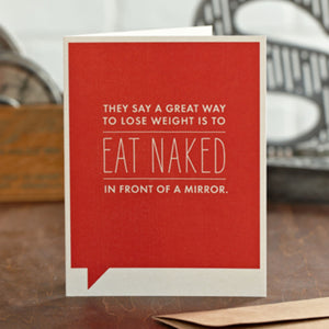 Eat Naked - Card