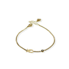 Load image into Gallery viewer, Elisa XO Bracelet - Gold And Silver Options

