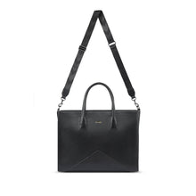Load image into Gallery viewer, Greta Work Tote - Black (Recycled)
