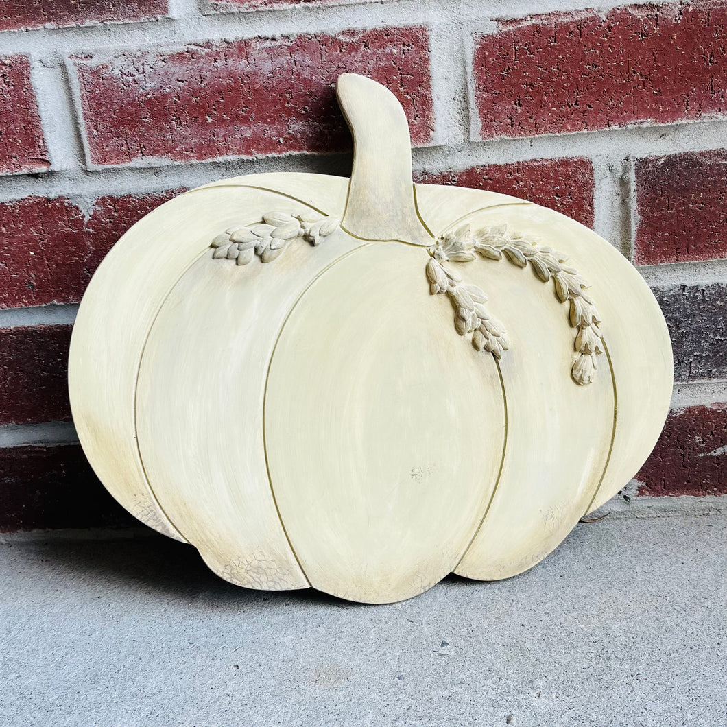 Wooden Decorative Pumpkin