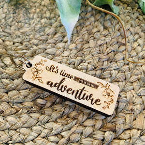 It's Time For A New Adventure Key Tags