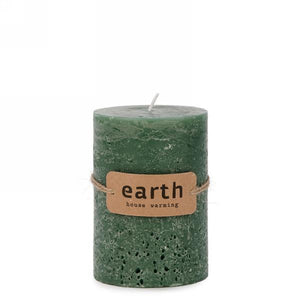 Earth House Warming Candle - Green