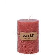 Load image into Gallery viewer, Earth House Warning Candle - Burnt Orange
