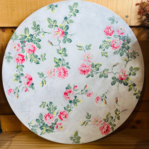 Lazy Susan With Flowers