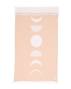 Moon Phase Towel Mustard - Tofino Towel Co.