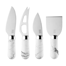 Load image into Gallery viewer, Marble &amp; Steel Brooklyn - Cheese Knife Set
