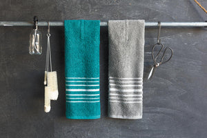Hang Up Kitchen Towel - Black with Magnets