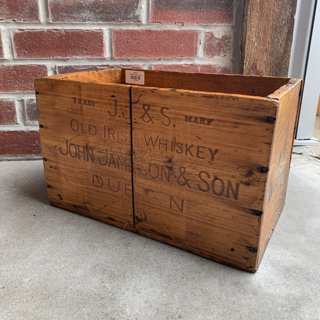 Old Irish Wiskey Crate