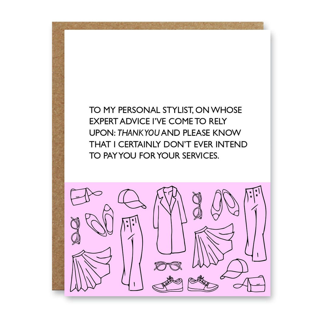 Personal Stylist - Card