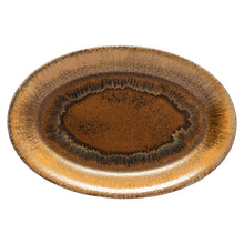 Load image into Gallery viewer, Poterie 18&quot; Oval Platter - Mocha Latte
