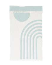 Load image into Gallery viewer, Retro Curve Towel - Sage
