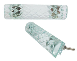 Quilted Glass Pull Handle