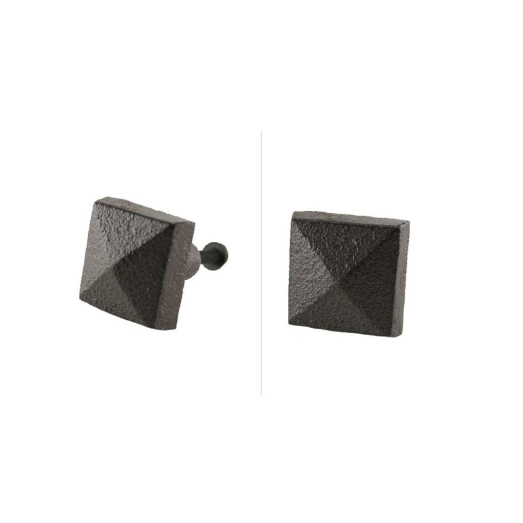 Square Iron Knob - Small