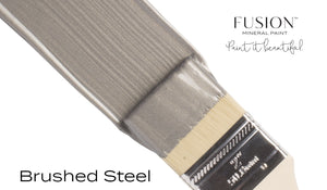 Brushed Steel Metallic Paint