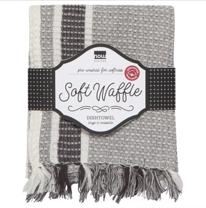 Soft Waffle Tea Towel - Shadow