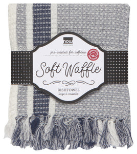 Tea Towel Soft Waffle - Heirloom Midnight