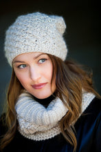 Load image into Gallery viewer, Bijou Cowl - Light Grey Blue
