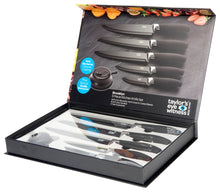 Load image into Gallery viewer, Brooklyn Chrome Knife Set - 5pc
