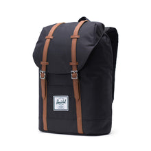 Load image into Gallery viewer, Retreat Backpack - Black/Saddle Brown
